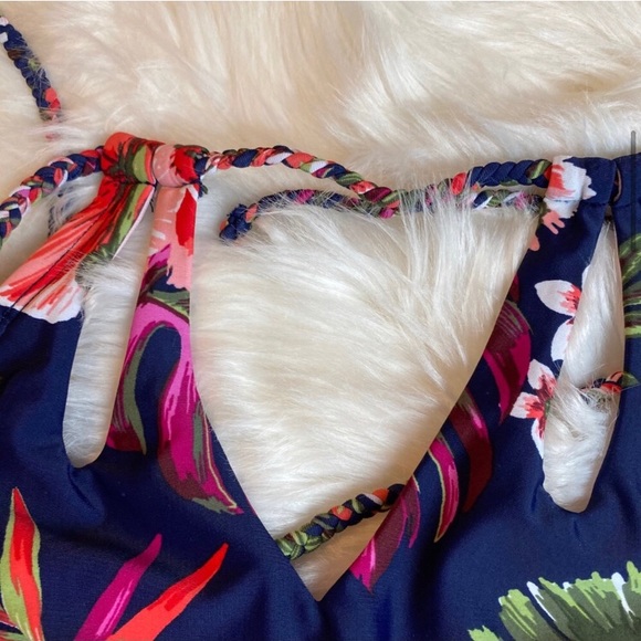 NWT Kona Sol Tropical Floral One Piece Swimsuit - Picture 10 of 12